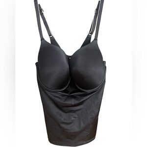 MAIDENFORM Self Expressions Black Shaping Cami Underwire 38C Adjustable Straps